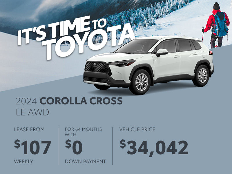 New Toyota Corolla Cross Deals in Montreal