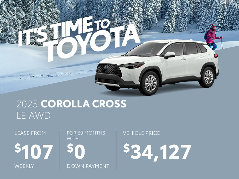 New Toyota Corolla Cross Deals in Montreal