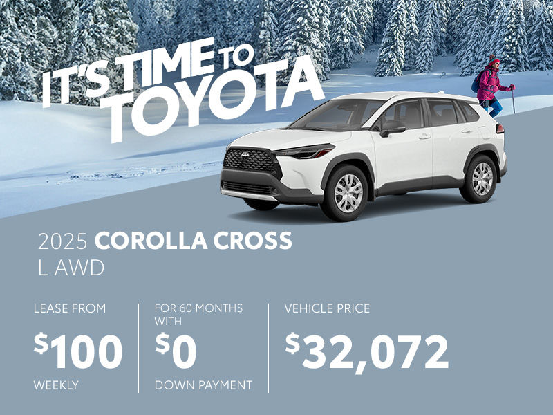 New Toyota Corolla Cross Deals in Montreal