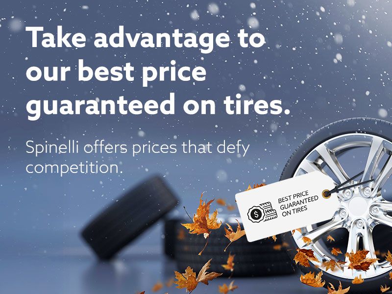 Take advantage to our best price guaranteed on tires
