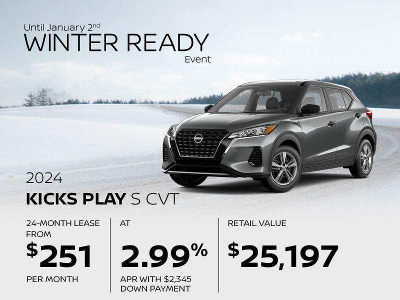 Nissan Kicks Play Offers in Montreal