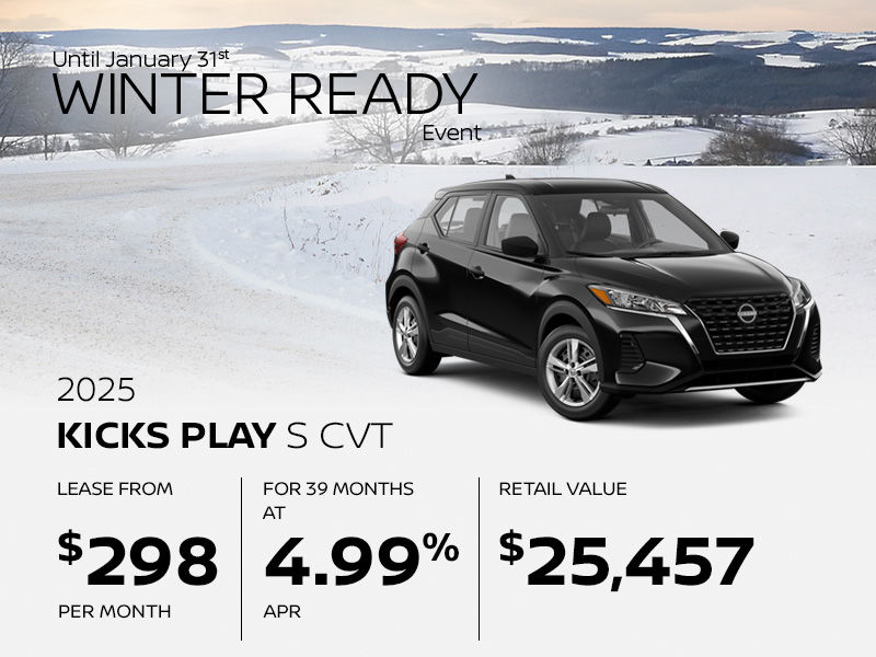 Nissan Kicks Play Offers in Montreal