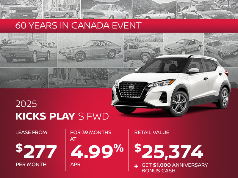 Nissan Kicks Play Offers in Montreal