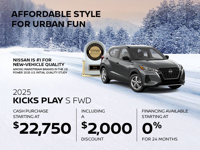Nissan Kicks Play Offers in Montreal