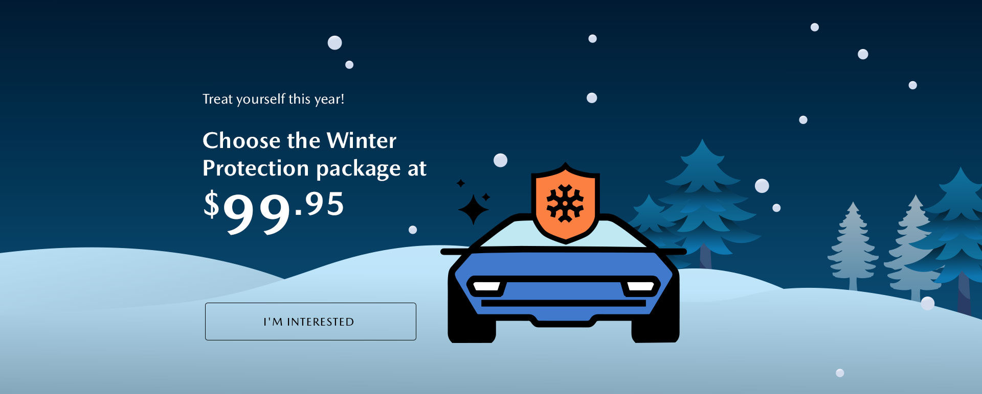 Choose the Winter Protection package at $99.95