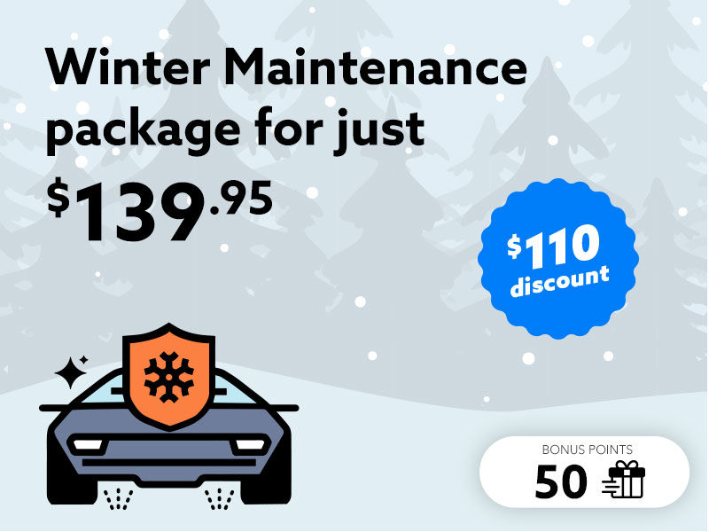 Choose the Winter Maintenance package