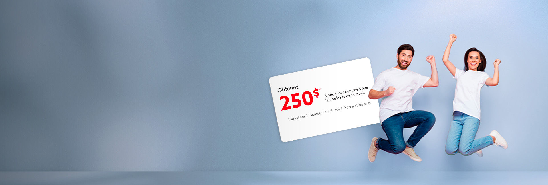 Obtenez une carte-cadeau de 250 $ à l'achat d'un véhicule d'occasion