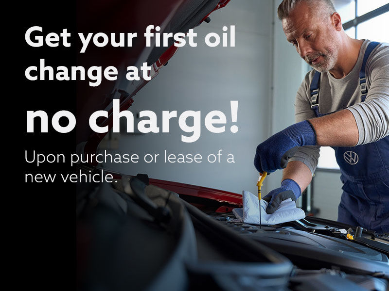 Get your first oil change at no charge