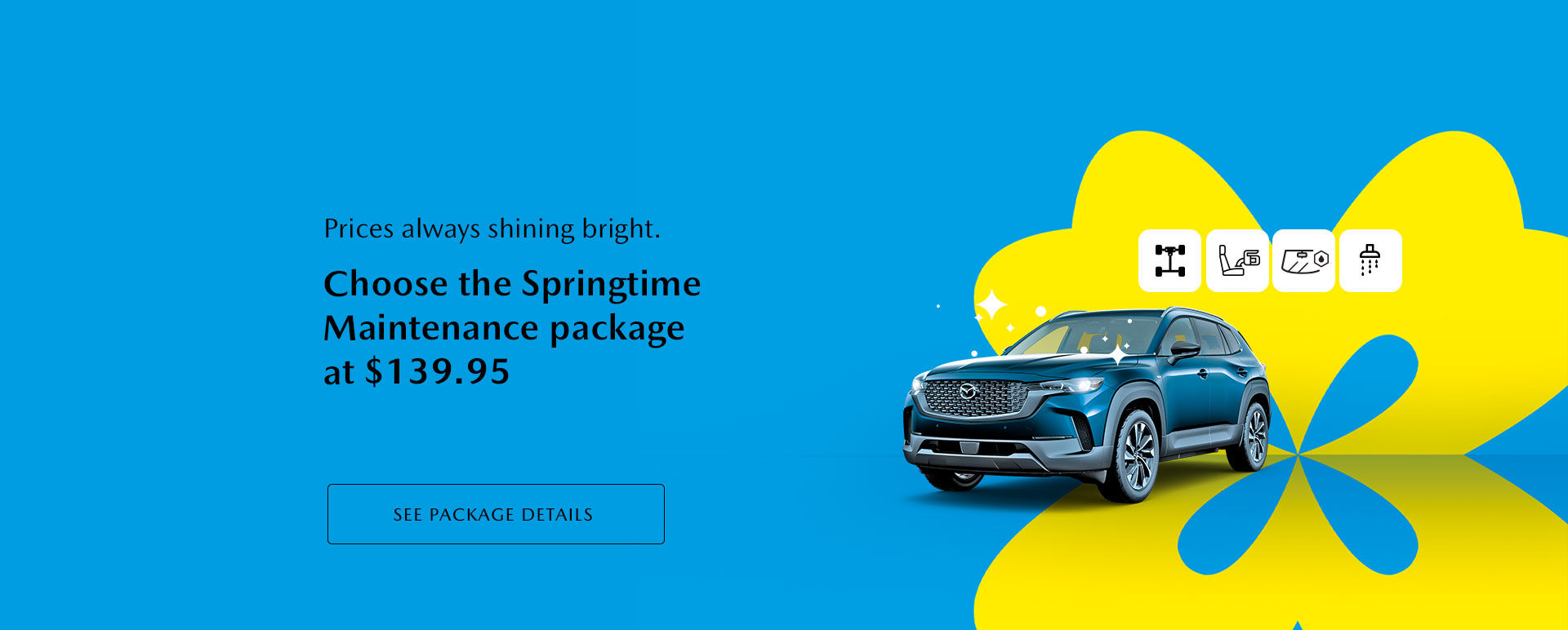 Choose the Springtime Maintenance package at $139.95