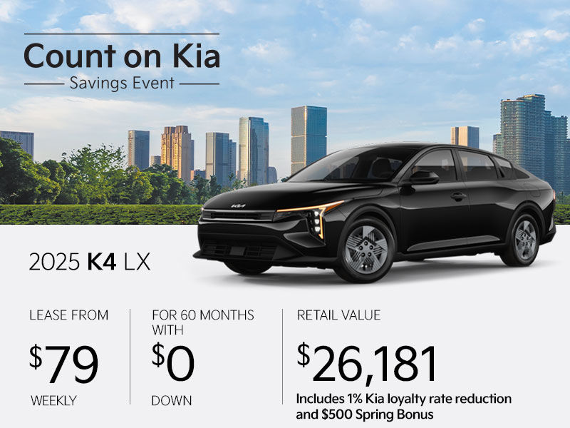 New Kia K4 deals in Montreal