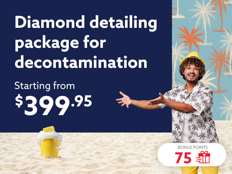 Take advantage of our Diamond detailing package