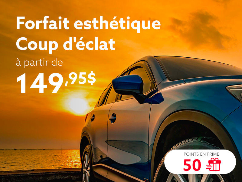 Offrez-vous un forfait esthétique Coup d'éclat