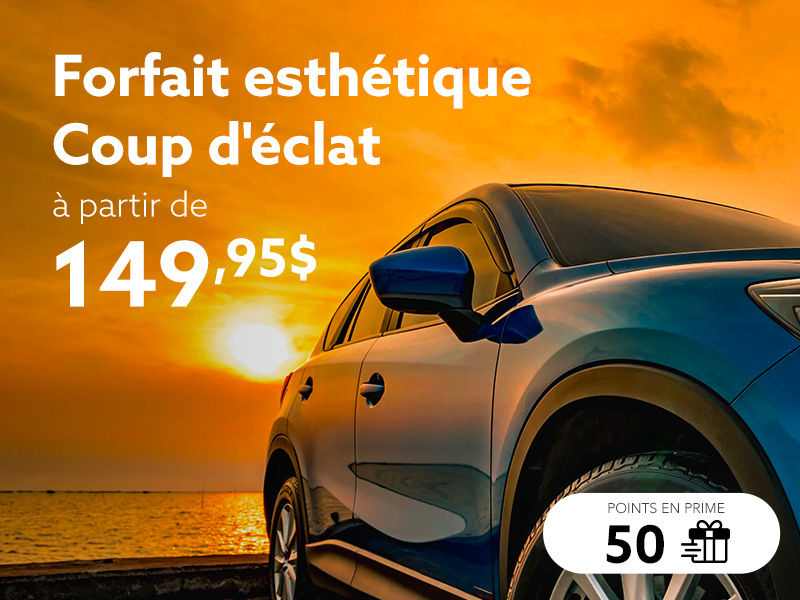 Offrez-vous un forfait esthétique Coup d'éclat