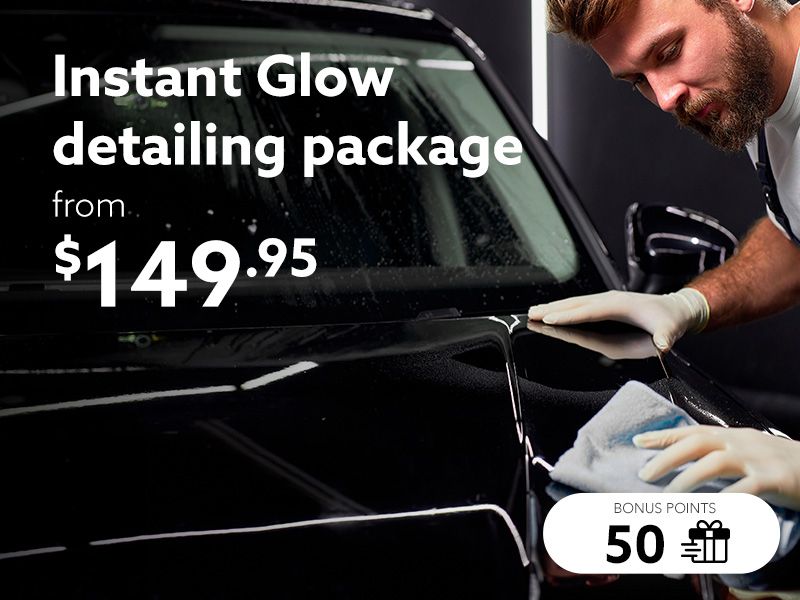 Choose the Instant Glow detailing package