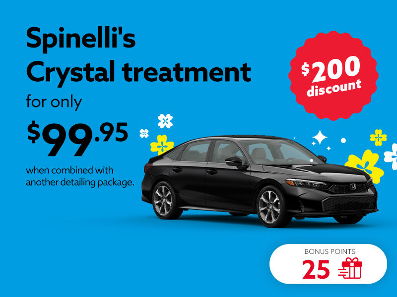 Choose the Spinelli Crystal Treatment
