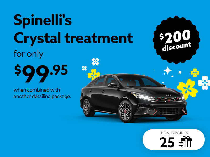 Choose the Spinelli Crystal Treatment