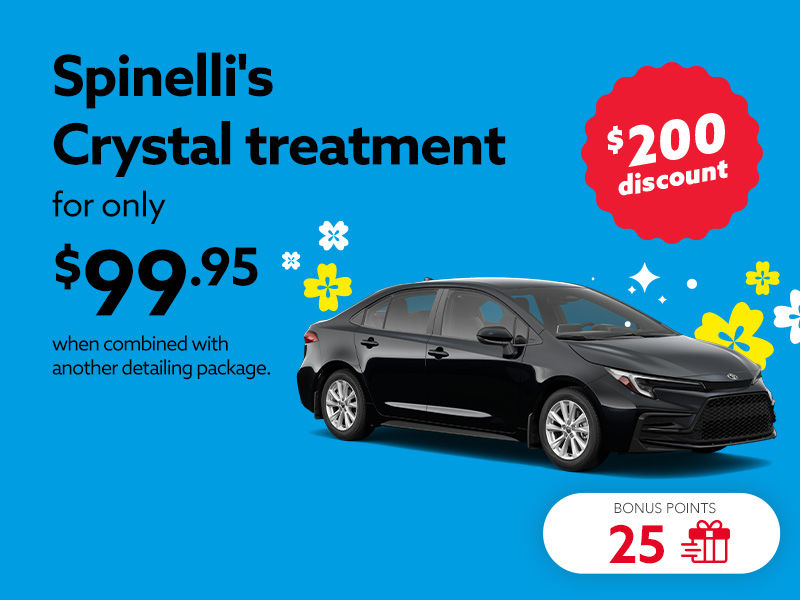 Choose the Spinelli Crystal Treatment