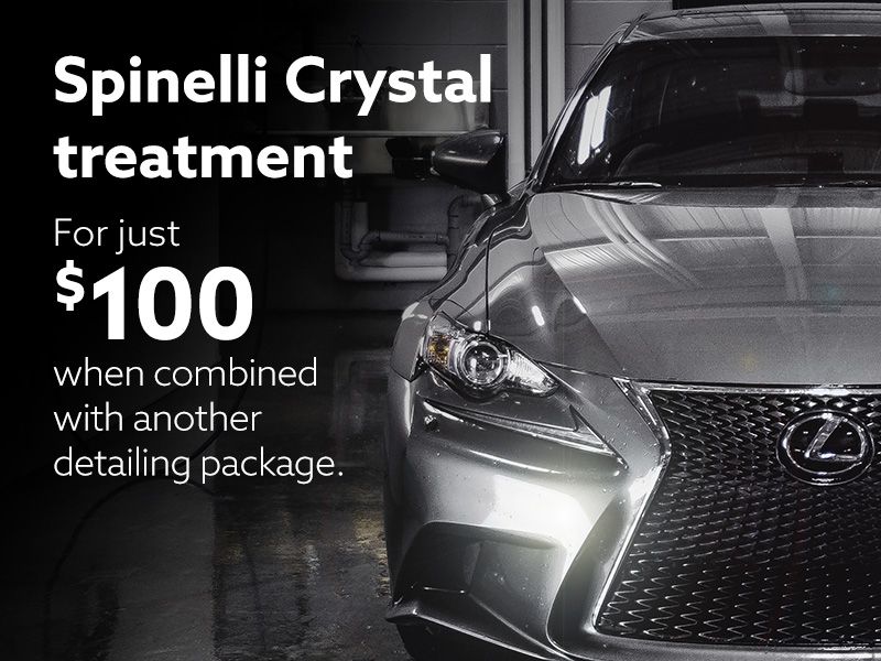 Choose the Spinelli Crystal Treatment
