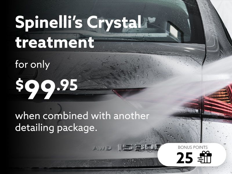 Choose the Spinelli Crystal Treatment