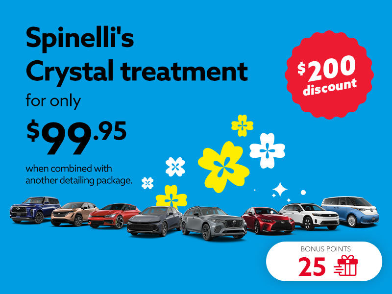 Choose the Spinelli Crystal Treatment