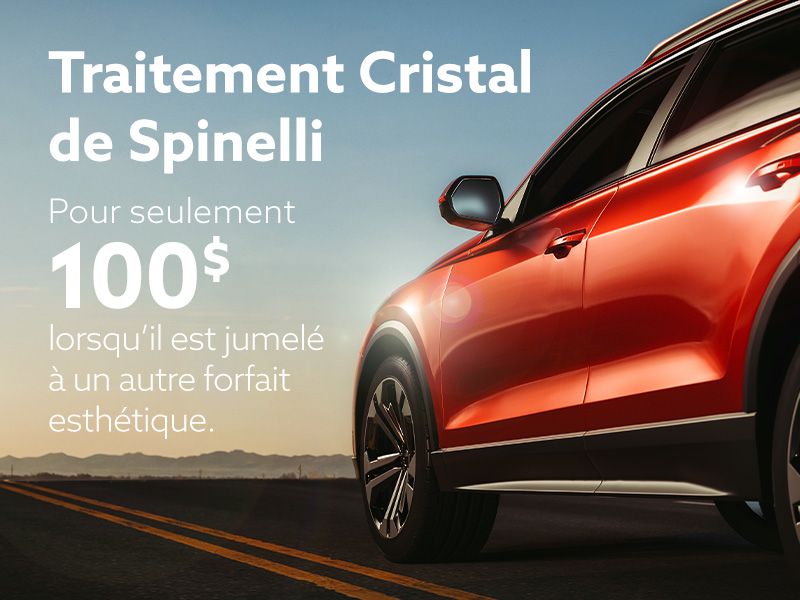 Optez pour le traitement Cristal de Spinelli
