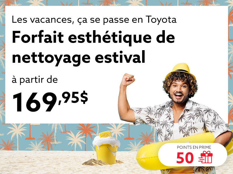 Profitez de notre forfait esthétique de nettoyage estival