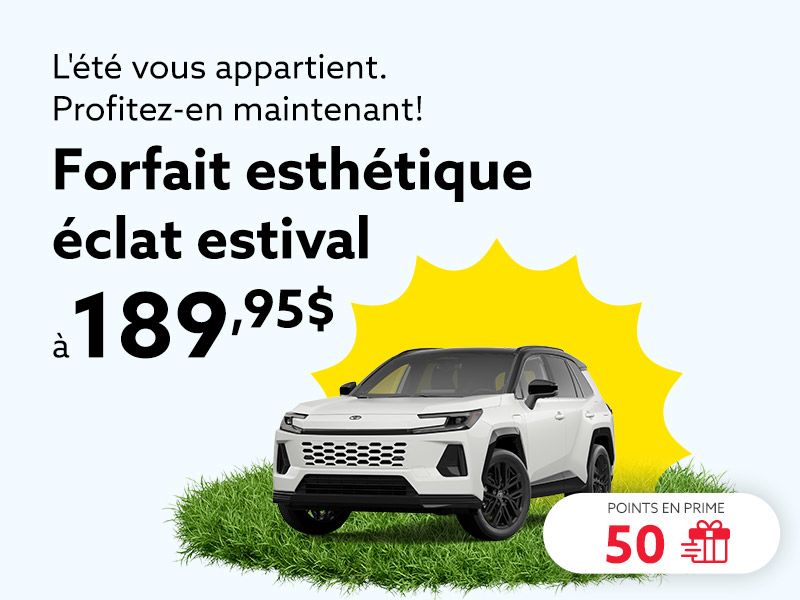 L'été vous appartient. Profitez-en maintenant!