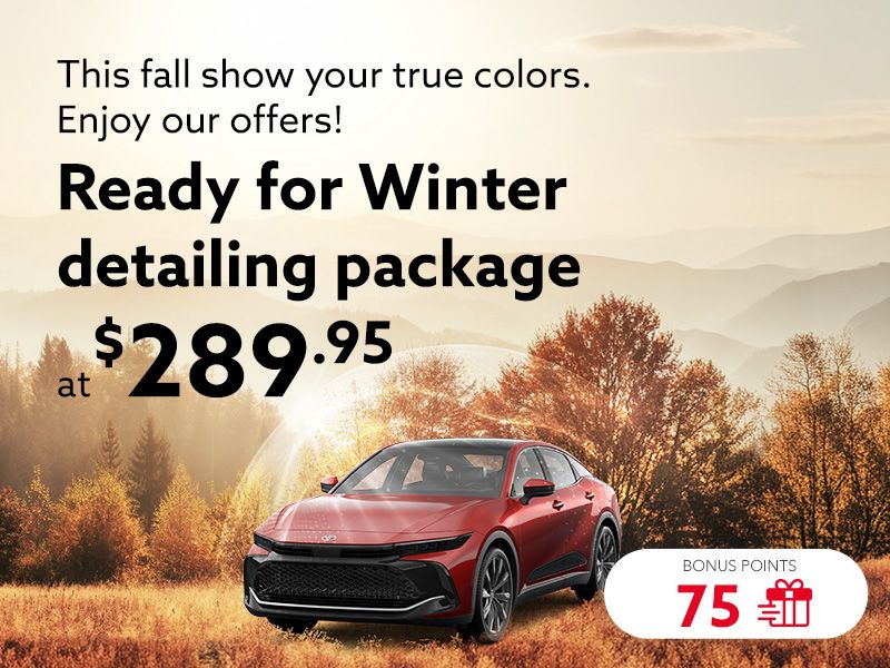 This fall show your true colors. Enjoy our offers!