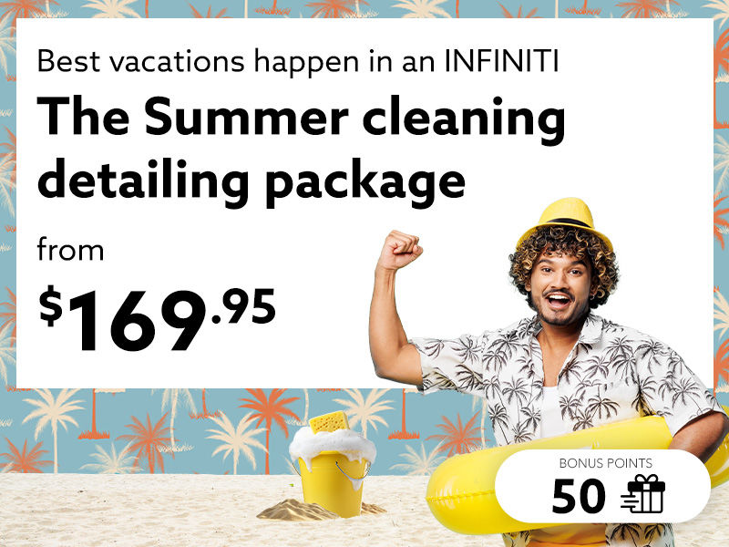Take advantage of our Summer cleaning detailing package