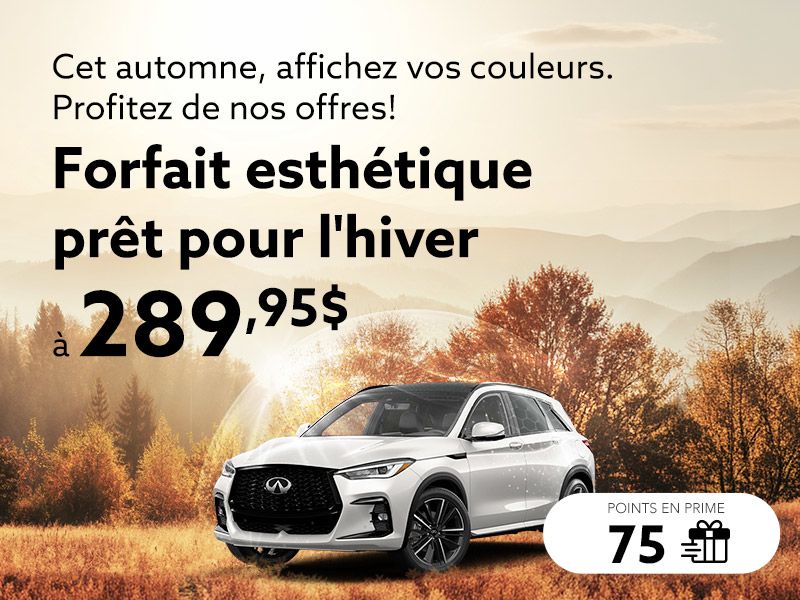 Cet automne, affichez vos couleurs. Profitez de nos offres!