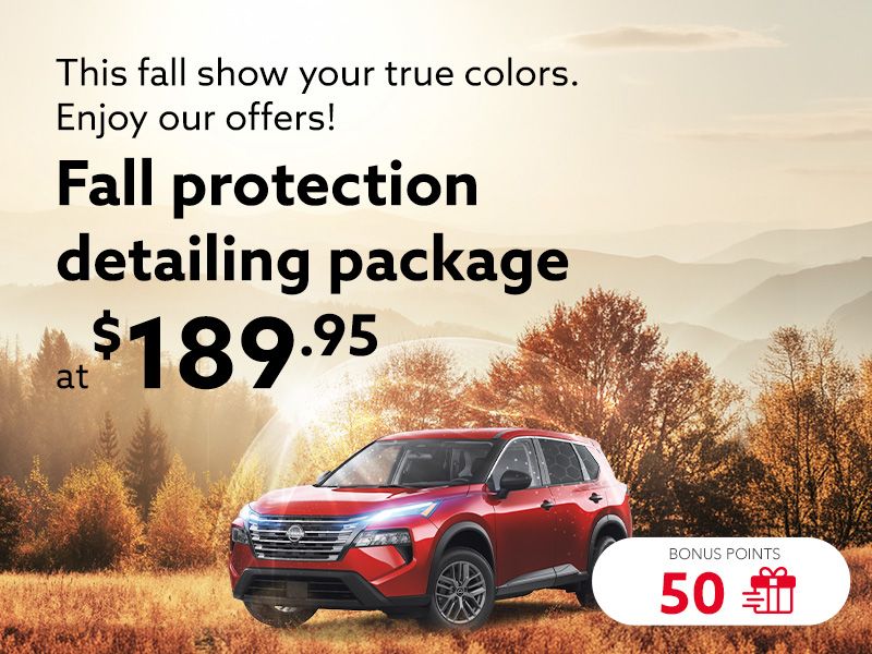 This fall show your true colors. Enjoy our offers!