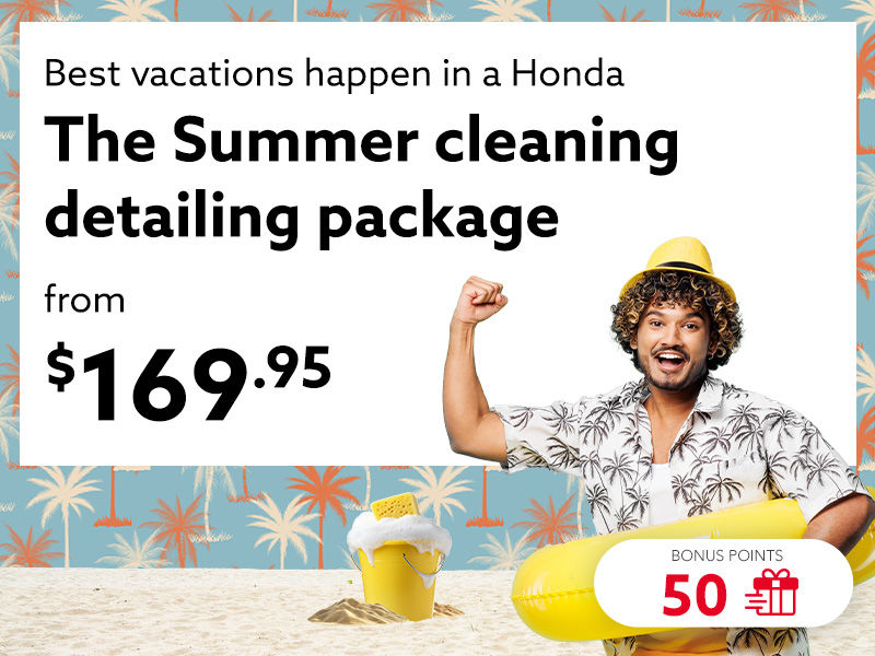 Take advantage of our Summer cleaning detailing package