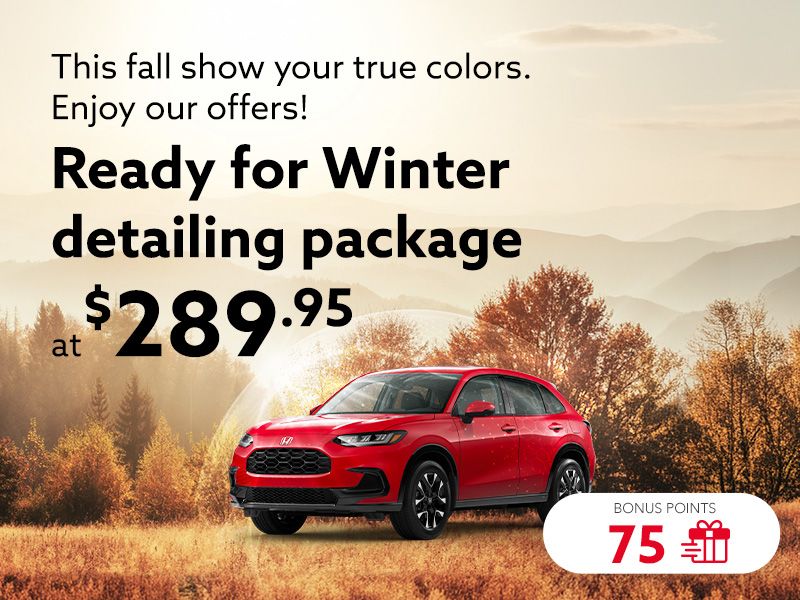 This fall show your true colors. Enjoy our offers!