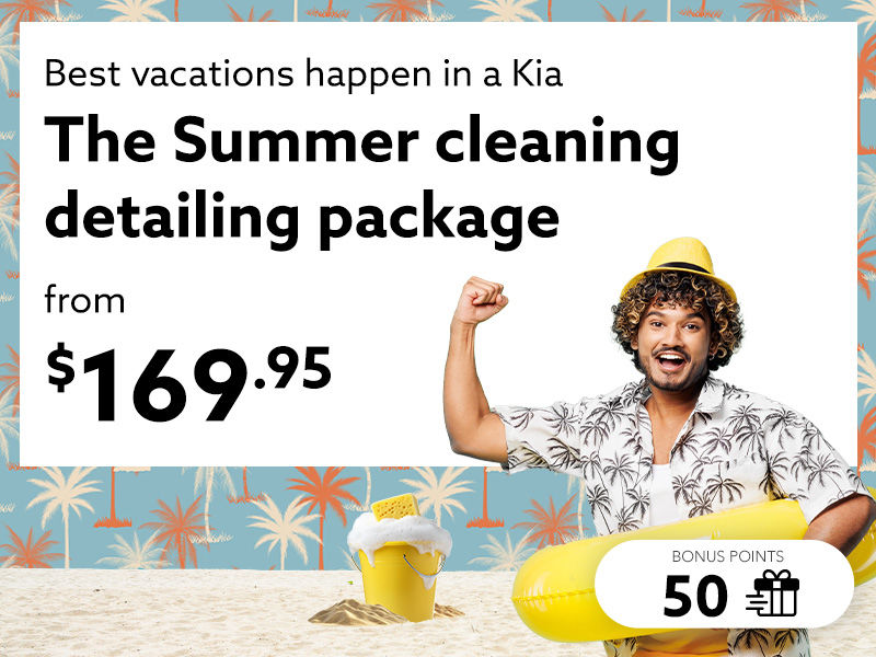 Take advantage of our Summer cleaning detailing package