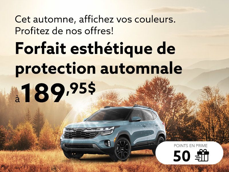 Cet automne, affichez vos couleurs. Profitez de nos offres!