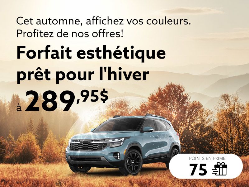 Cet automne, affichez vos couleurs. Profitez de nos offres!