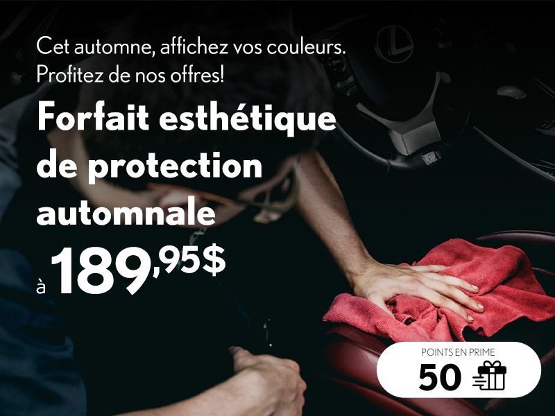 Cet automne, affichez vos couleurs. Profitez de nos offres!