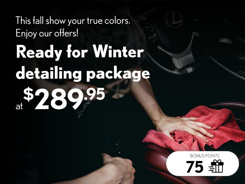 This fall show your true colors. Enjoy our offers!