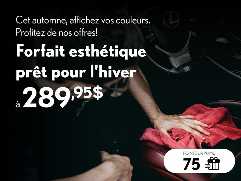 Cet automne, affichez vos couleurs. Profitez de nos offres!
