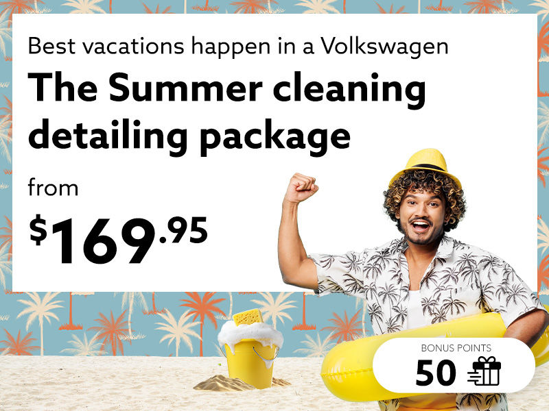 Take advantage of our Summer cleaning detailing package