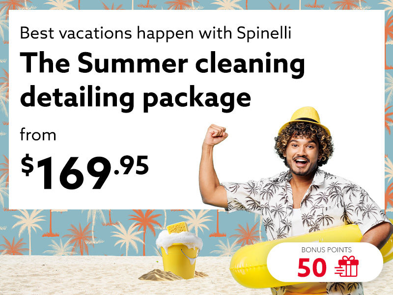 Take advantage of our Summer cleaning detailing package
