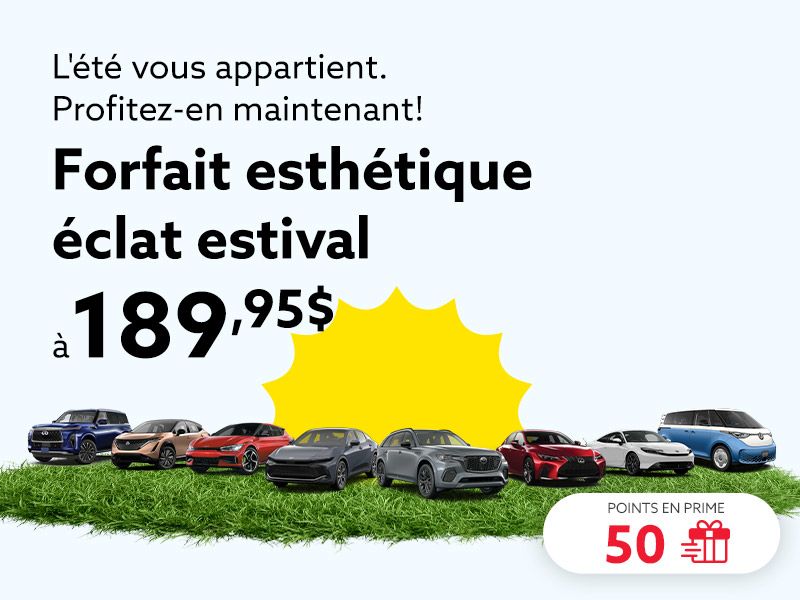 L'été vous appartient. Profitez-en maintenant!