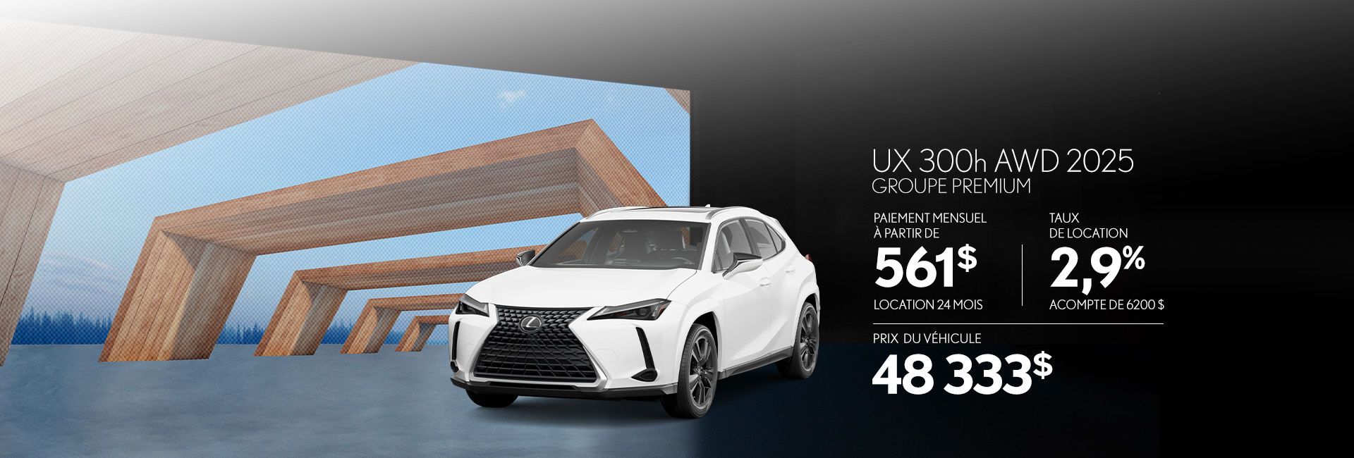 UX 300h AWD Groupe Premium 2025