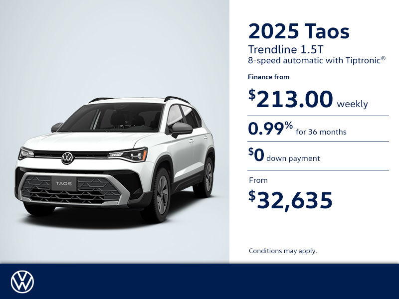Get the 2025 Volkswagen Taos