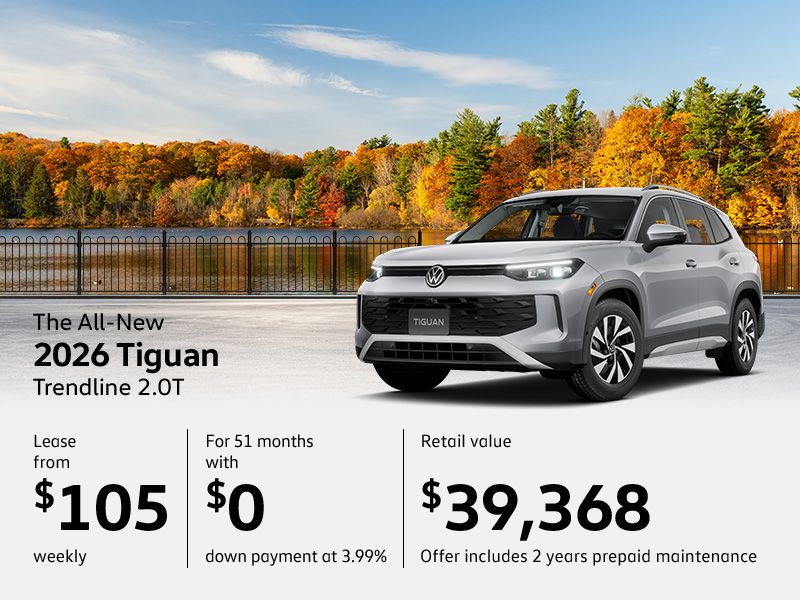 Get the All-New 2025 Volkswagen Tiguan