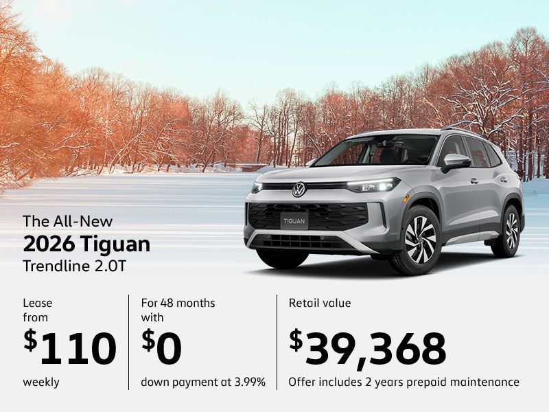 Get the All-New 2025 Volkswagen Tiguan