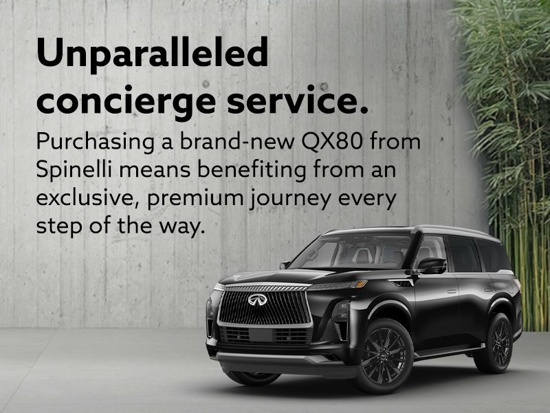 The all-new 2025 QX80: Luxury, Spinelli Style