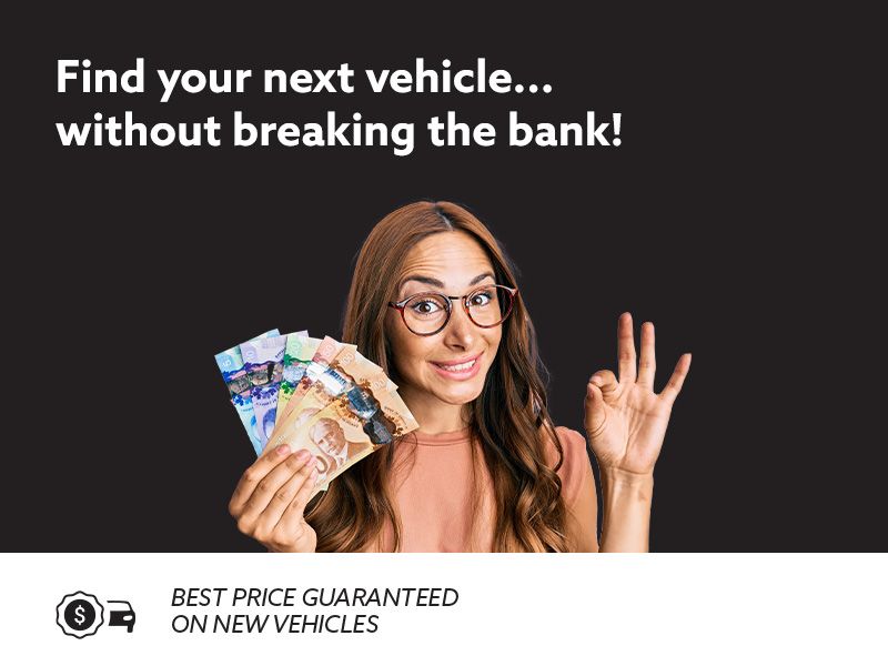 Explore our lineup of budget-friendly new vehicles
