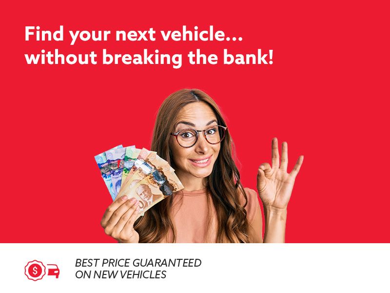 Explore our lineup of budget-friendly new vehicles