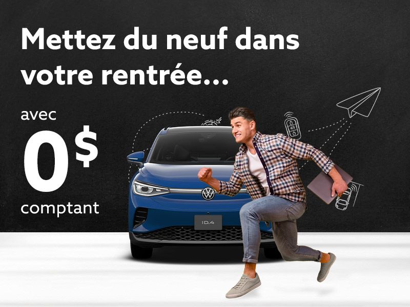Offres disponibles avec 0 $ comptant